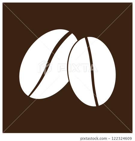 coffee bean icon design coffee bean icon design 122324609