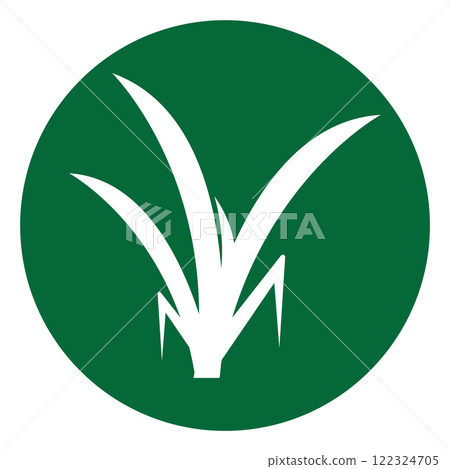 grass icon illustration design grass icon illustration design 122324705