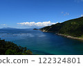 The view from the national highway on the way back from Kashiwajima, Otsuki Town, Kochi Prefecture 122324801