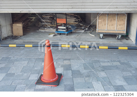 Interior demolition work associated with store renovation 122325304
