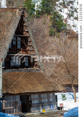 Toyama Prefecture, Gokayama Suganuma Gassho-style Village, Winter Toyama Prefecture, Gokayama Suganuma Gassho-style Village, Winter 122325656