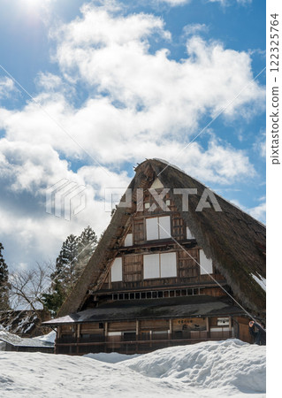 相倉合掌造村[富山縣] 冬天 122325764