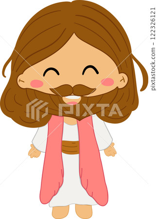 Jesus on Easter Day story clipart illustrating the resurrection of Christ and the passion narrative as a symbol of Christian faith and salvation on Easter Sunday for religious and spiritual art. Jesus on Easter Day story clipart illustrating the resurrection of Christ and the passion narrative as a symbol of Christian faith and salvation on Easter Sunday for religious and spiritual art. 122326121