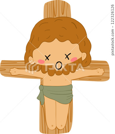 A powerful illustration of a prisoner asking Jesus during the Easter story, depicting the biblical moment in the Passion of Christ, with religious symbolism and spiritual reflection. 122326126