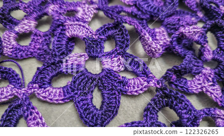 Crochet pattern for napkins and curtains. Handmade. Cotton. 122326265