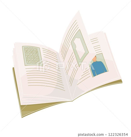 open knitting magazine with illustrations open knitting magazine with illustrations 122326354
