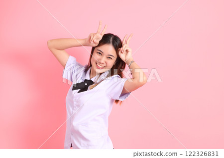 Teenage School Girl Teenage School Girl 122326831