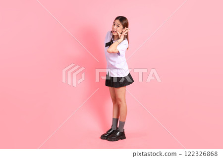 Teenage School Girl 122326868
