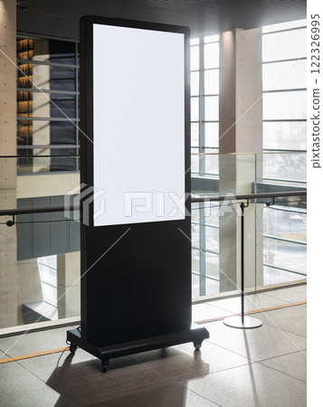 Mock up Media Advertising Indoor Public building Mock up Media Advertising Indoor Public building 122326995