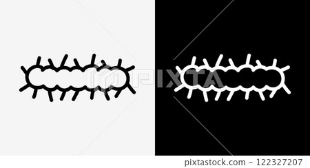 Insect icon set 122327207