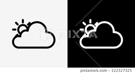 Weather icon set 122327325