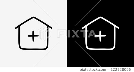 手繪醫療圖示集 122328096