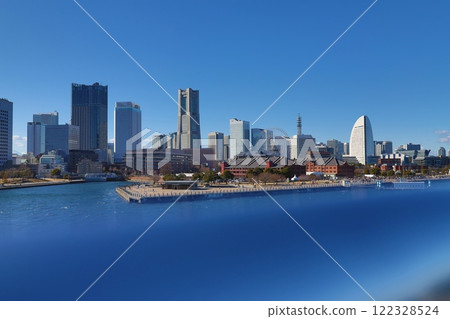 Minato Mirai seen from the sea Minato Mirai seen from the sea 122328524