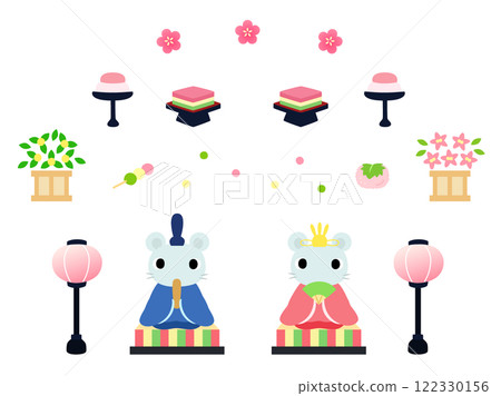 Hinamatsuri 插圖集滑鼠 Hinamatsuri 插圖集滑鼠 122330156
