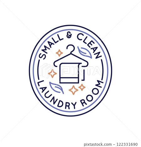 Simple Logo with Small And Clean Icon 122331690
