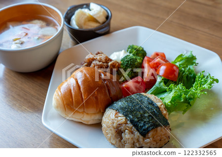 Japanese and Western Breakfast Japanese and Western Breakfast 122332565