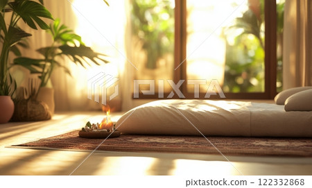 Restorative Yoga at Cozy Modern Studio 122332868
