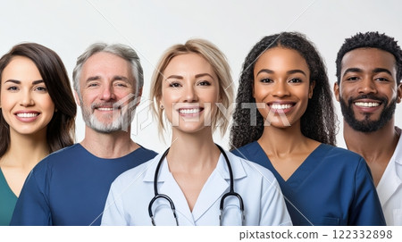 Diverse Dentists Team Working In Dental Health And Care 122332898