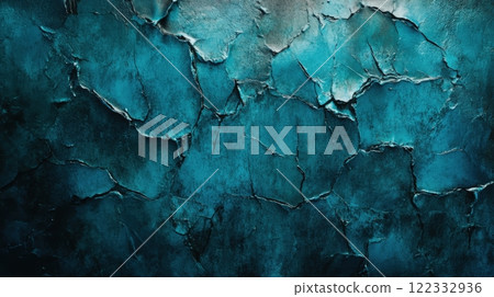 Teal Texture Grunge Abstract Background 122332936
