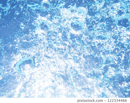 濺起的水面，夏日色彩影像 122334466