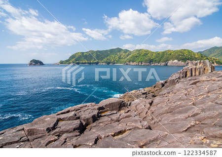 Senjojiki and Agozaki (Kumano Bay, Kumano City, Mie Prefecture) 122334587
