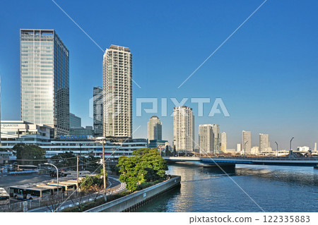 橫濱港未來地區(冬季、1月) 橫濱港未來地區(冬季、1月) 122335883