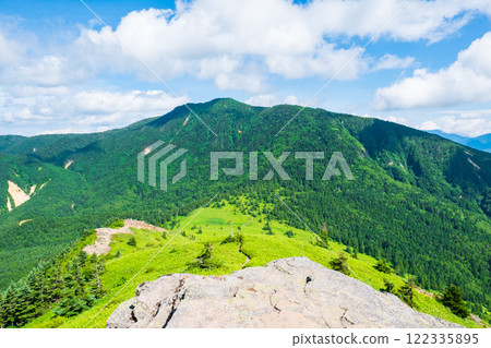 Summer climbing of Mt. Azuma and Mt. Nekodake (Mt. Nekodake to Mt. Azuma) 122335895