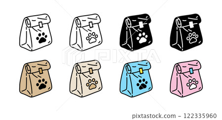 dog food vector paw puppy footprint icon package paper bag cat kitten head neko pet cartoon character illustration symbol isolated design dog food vector paw puppy footprint icon package paper bag cat kitten head neko pet cartoon character illustration symbol isolated design 122335960