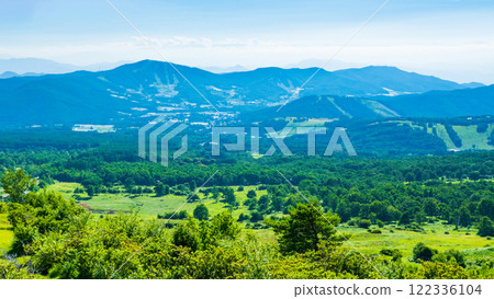 Summer climbing of Mt. Azuma and Mt. Nekodake (Sugadaira Plateau) 122336104