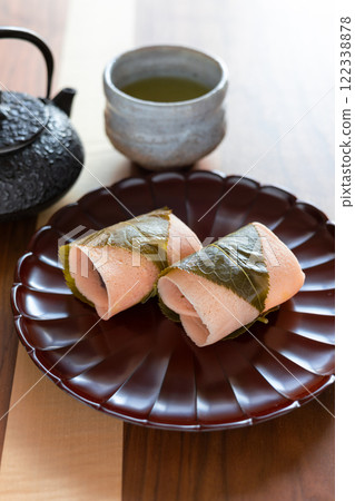 Spring Japanese sweets: Sakuramochi Spring Japanese sweets: Sakuramochi 122338878