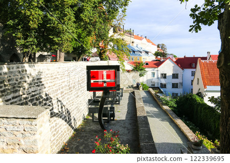 A famous spot in Tallinn, the capital of Estonia: "The Danish King's Garden" (in front of the Maiden's Tower (Nejtytorun)) A famous spot in Tallinn, the capital of Estonia: "The Danish King's Garden" (in front of the Maiden's Tower (Nejtytorun)) 122339695