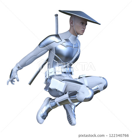 Female swordsman 122340766