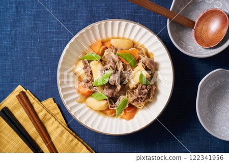 Basic Nikujaga (Beef and potatoes) 122341956