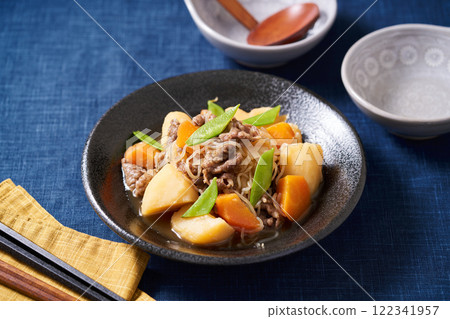 Basic Nikujaga (Beef and potatoes) 122341957