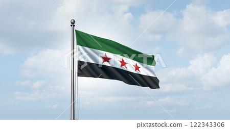 Syrian Flag Of Syria 122343306