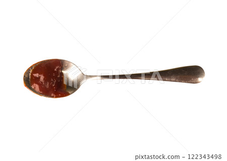 Red tomato sauce ketchup stains and smears Red tomato sauce ketchup stains and smears 122343498