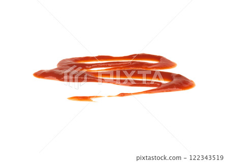 Red tomato sauce ketchup stains and smears Red tomato sauce ketchup stains and smears 122343519