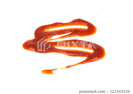 Red tomato sauce ketchup stains and smears Red tomato sauce ketchup stains and smears 122343520