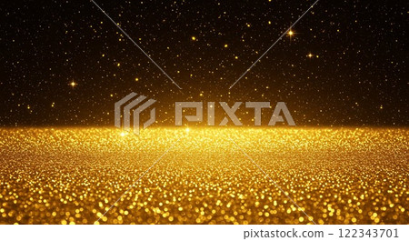 Shining golden sand wallpaper illustration 122343701