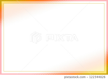 Dot gradient background material orange Dot gradient background material orange 122344826