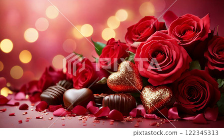 Valentine's Day Chocolates Valentine's Day Chocolates 122345313