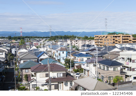 從高處看住宅區 122345406