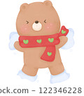 Bear Christmas  122346228