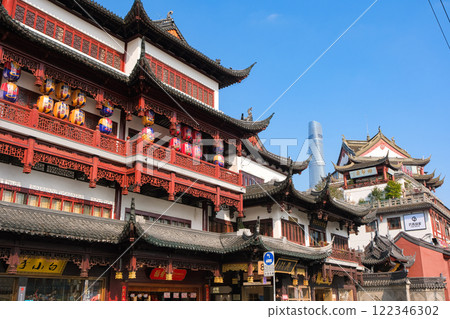 豫園商城，中國上海的旅遊勝地 122346302