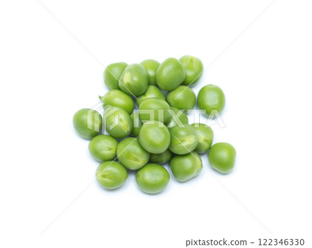 green peas vegetable bean isolated on white 122346330