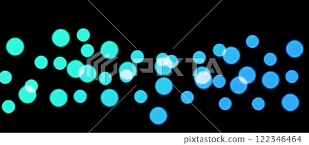 Blue and green bokeh material, graphic material, light processing material Blue and green bokeh material, graphic material, light processing material 122346464