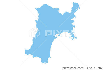 宮城縣、日本地區的現實地圖 宮城縣、日本地區的現實地圖 122346787