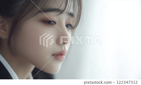 Sad woman Sad woman 122347312