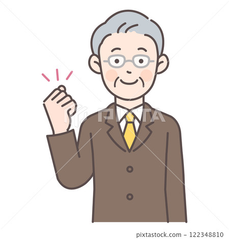 Businessman 3 doing a fist pump Businessman 3 doing a fist pump 122348810