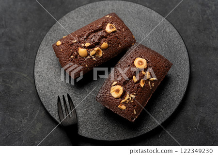 Homemade chocolate brownies with an adult feel 122349230